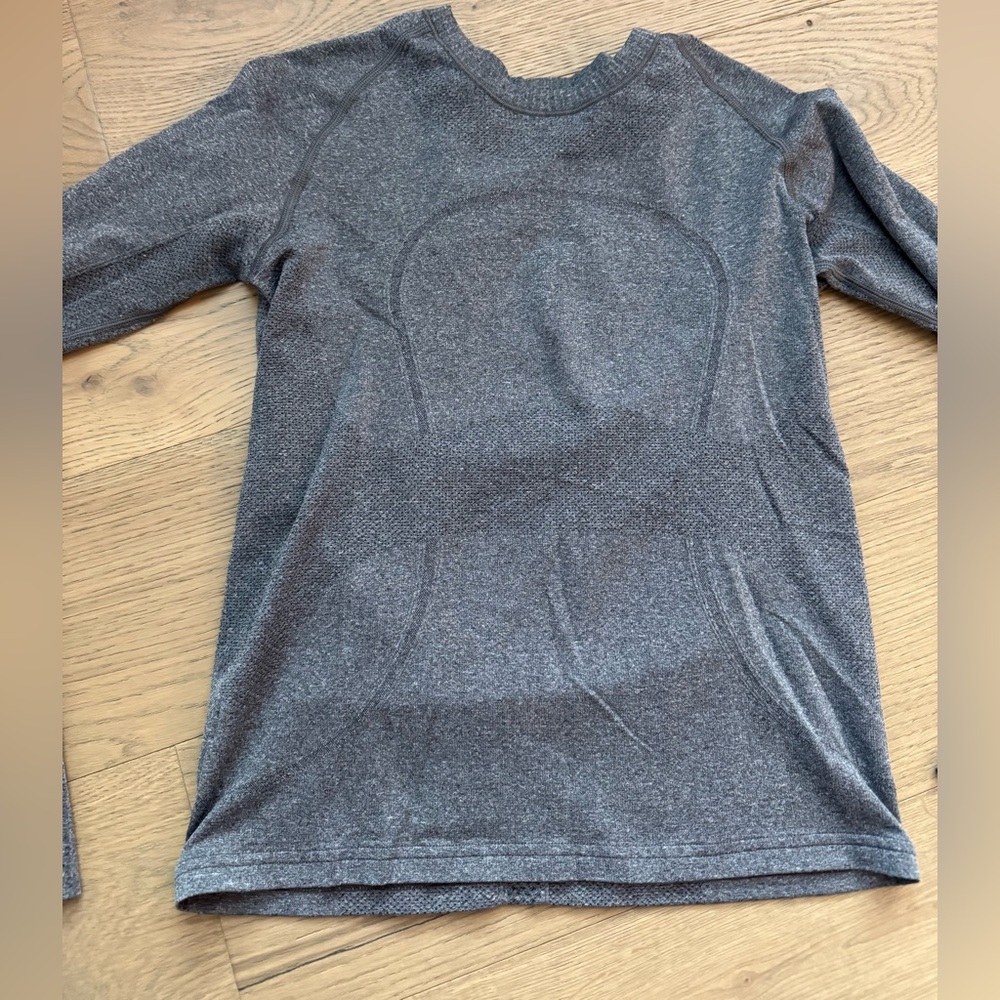 Barley worn lululemon top